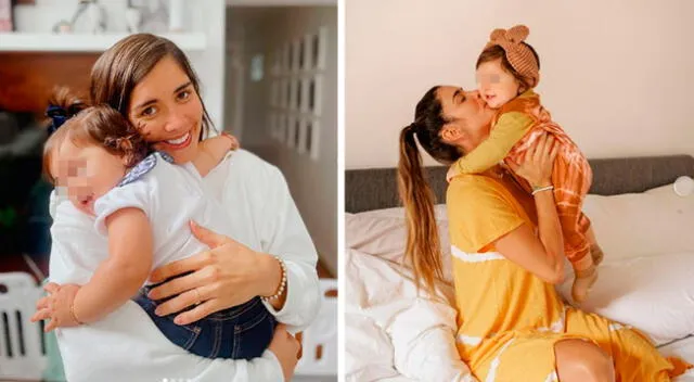 Korina Rivadeneira comparte tierno video de su pequeña bebé bailando.