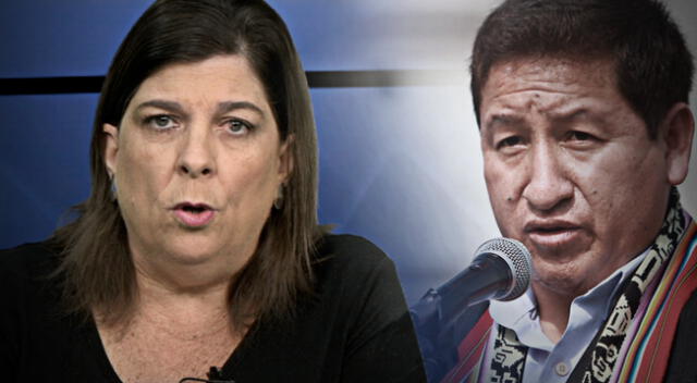 Rosa María Palacios arremetió contra el primer ministro Guido Bellido, tras pedir la renegociación del reparto de regalías del consorcio Camisea.