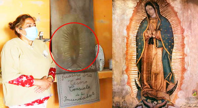 México: encuentran imagen de la Virgen de Guadalupe en un triplay tras inundaciones