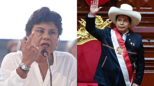 La congresista también criticó a los parlamentarios Guillermo Bermejo y Silvana Robles. Foto: Composición el Popular