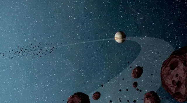 Asteroides cerca de Júpiter