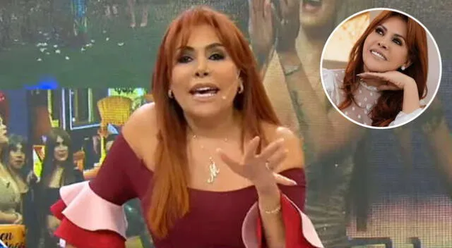 Magaly Medina otra vez despotrica con su equipo de producción y les pidió 'ubicaina'.