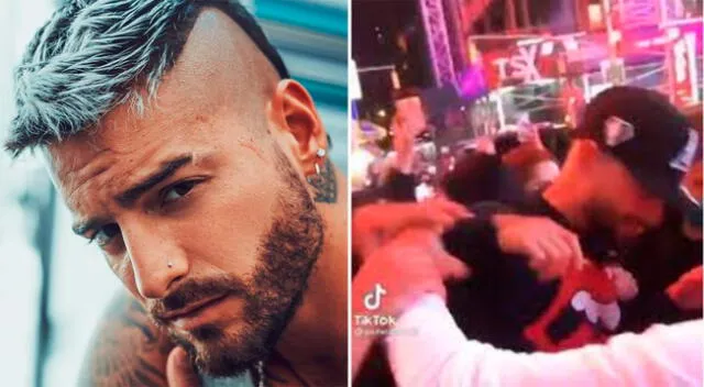 El cantante Maluma quiso pasar desapercibido como un turista en Nueva York, pero fans lo reconocieron.