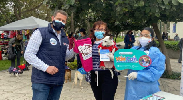 VanCan: Más de 228 000 canes serán vacunados contra la rabia en los distritos de Lima Sur