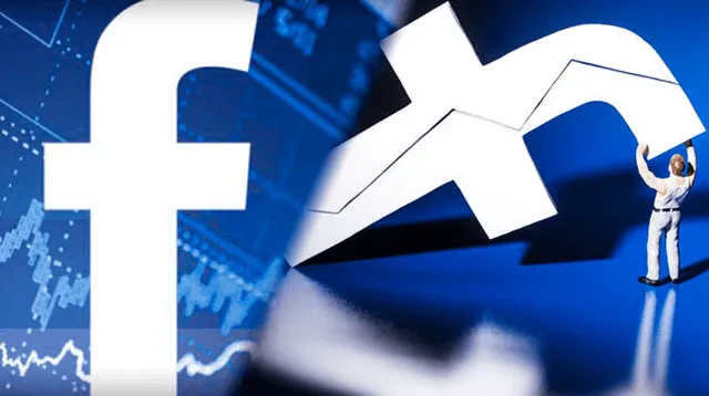 Acciones de Facebook comienzan a disminuir de valor tras caída de redes sociales