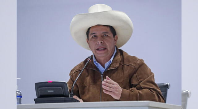 Pedro Castillo afirmó que sacará adelante al país con educación y leyes a favor del pueblo