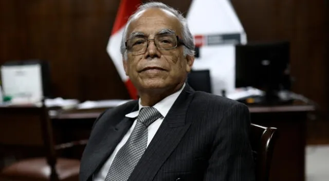 Aníbal Torres, ministro de Justicia y Derechos Humanos.