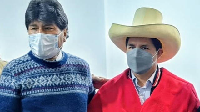 Evo Morales apoya a Pedro Castillo en segunda reforma agraria a través de su cuenta oficial de Twitter.