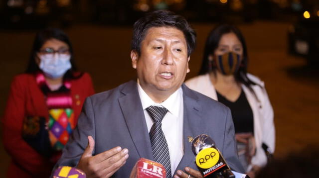 Waldemar Cerrón retiró su firma de la moción de Perú Libre para censurar a la Mesa Directiva.