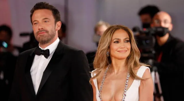 Ben Affleck y Jennifer Lopez, juntos en la alfombra roja de Venecia.