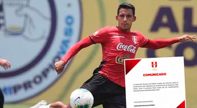 Alex Valera fue convocado este miércoles a la selección peruana.