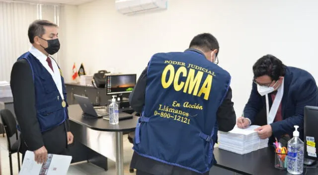 Los magistrados de la OCMA supervisaron la Corte Superior de Justicia del Callao