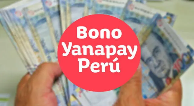 Bono Yanapay de 350 soles vía billetera digital.