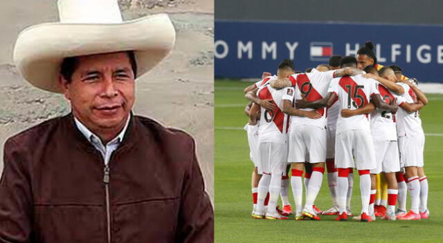 Pedro Castillo en el Perú vs Chile
