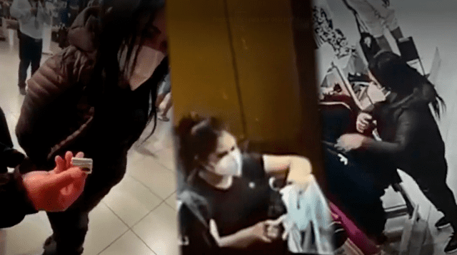 Mujer fue capturada por agentes terna cuando robaba en un centro comercial