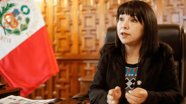 Mirtha Vásquez presidenta del Consejo de Ministros de Pedro Castillo
