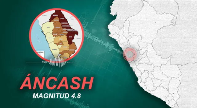 Sismo en Áncash se registró a las 4:07 de la madrugada de este miércoles. Usuarios en redes sociales señalan que se sintió hasta Trujillo, en La Libertad.