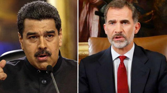 Maduro al rey Felipe: Es una ofensa para América que aún celebre la llegada de Colón. Foto: AFP