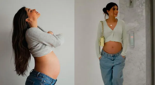Ivana Yturbe se mostró por primera vez en redes sociales junto  a su bebé, Almudena.