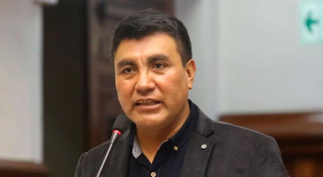 Óscar Zea, congresista de Perú Libre.