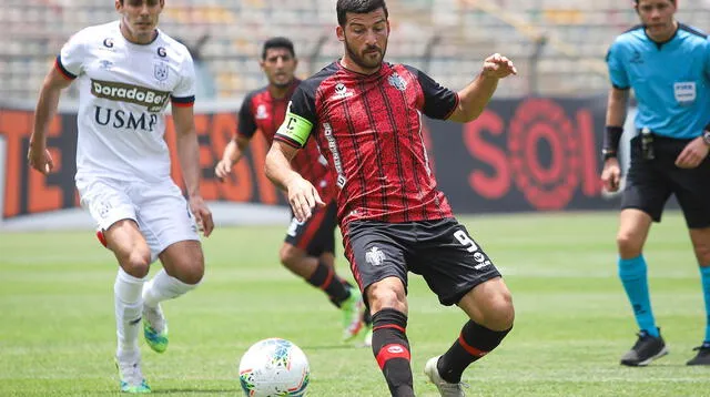 Bernardo Cuesta anotó dos goles en la goleada del Melgar 6-0 a la San Martín.