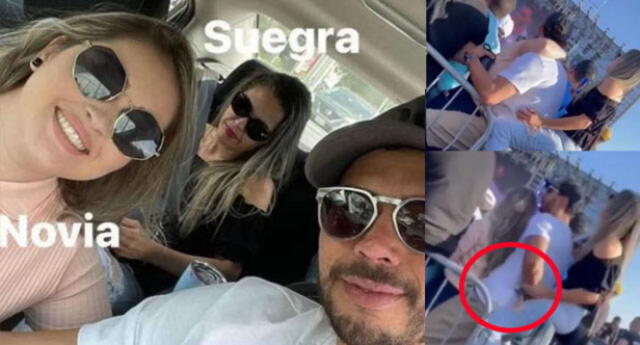 Las comprometedoras imágenes se han vuelto virales en las redes sociales.