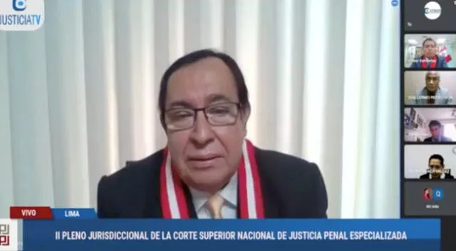 Juez supremo Víctor Prado Saldarriaga participó en evento II Pleno Jurisdiccional de Corte Superior Nacional