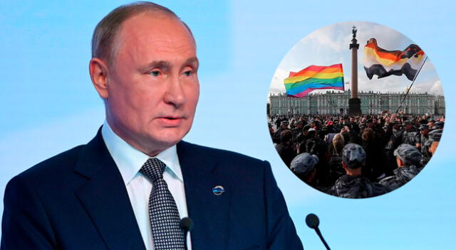 Putin ha venido siendo criticado por su represión contra la comunidad LGBT en Rusia.