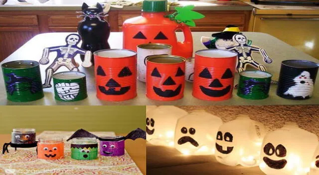 Decora tu casa con estas ideas de Halloween.