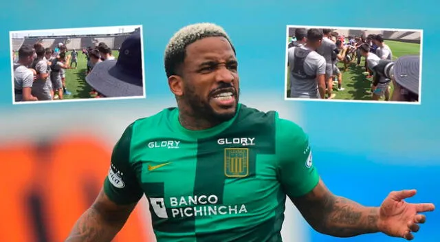 Jefferson Farfán quedó muy golpeado luego de los golpes que le cayeron por el callejón oscuro.