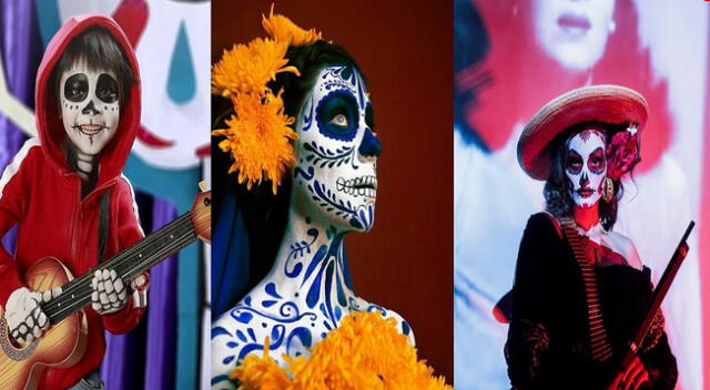 Disfraces para el Día de los muertos en México