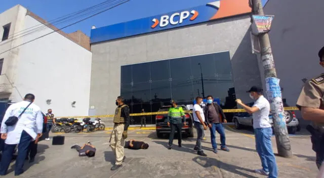 Los Olivos: asaltan banco y PNP captura a tres de los delincuentes [VIDEO]
