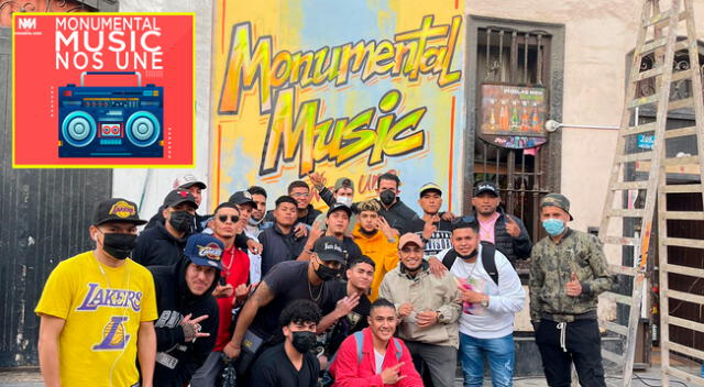 Monumental Music promueve la paz en el Callao.