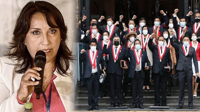 Dina Boluarte hizo pedido a los integrantes de la bancada de Perú Libre