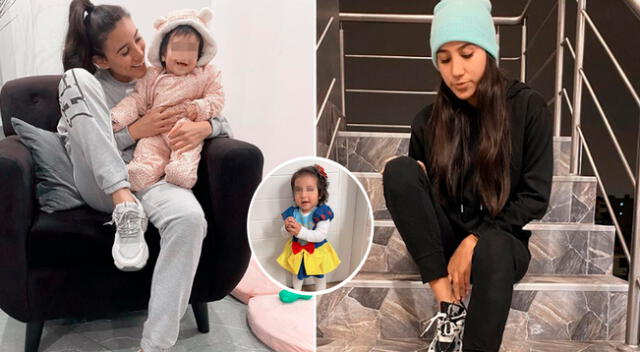 Samahara Lobatón se emocionó con disfraz de su bebé.