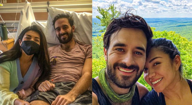 Novio de Diana Sánchez, Dan Patrick, padece de leucemia, y se pronunció en redes sociales.
