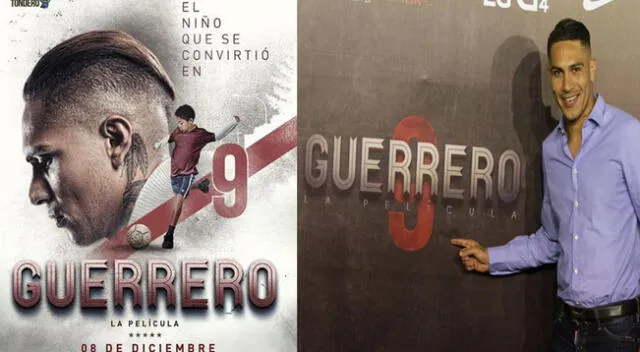 Paolo Guerrero estreno su película en el 2016, siendo una de las más vistas.