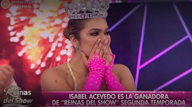 Isabel Acevedo se llevó la corona de Reinas del Show.