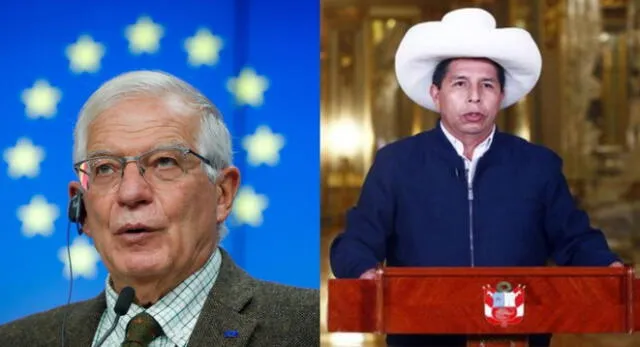Borrell: Castillo tiene legitimidad democrática, apoyo y consideración de la Unión Europea.