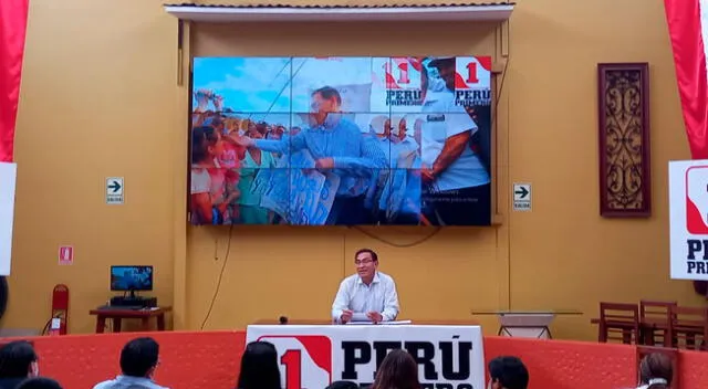 Martín Vizcarra presenta su nuevo partido político