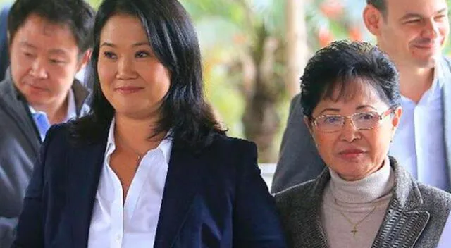 Keiko Fujimori se pronuncia por la salud de su madre Susana
