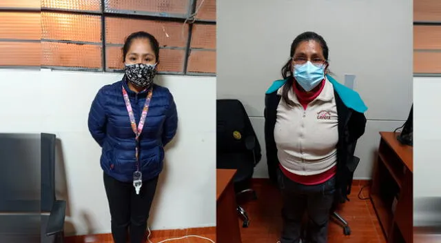 PNP detiene a dos mujeres mecánicas.
