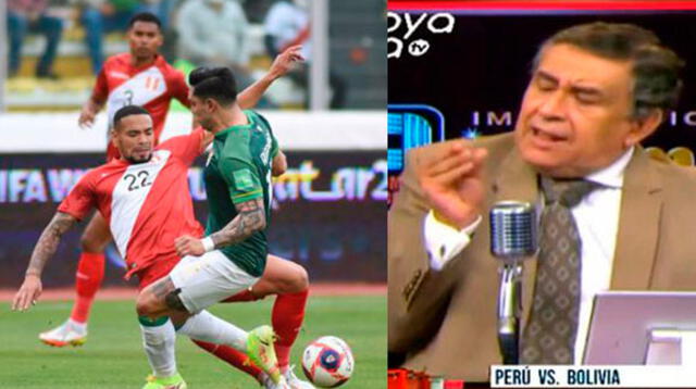 El comentarista dio candentes declaraciones previo a duelo de Perú vs. Bolivia. Mira aquí lo que dijo.