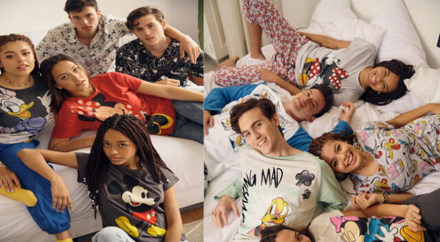 Los jóvenes se juntaron para presentar la nueva línea de ropa de Disney inspirada en Mickey Mouse. (Foto: Disney Press)
