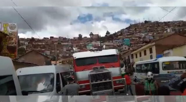 Optimus Prime impactó contra un vehículo en su último día de grabación en Cusco.