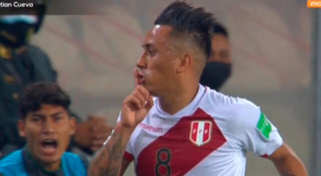 Christian Cueva hizo el gesto del