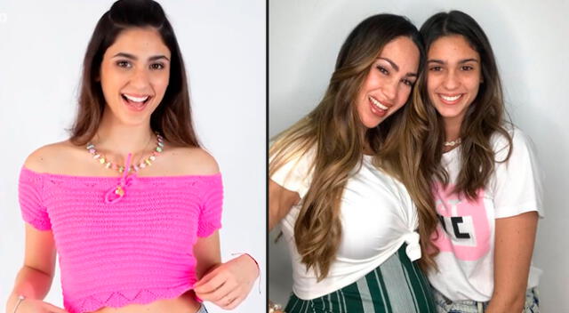 Flavia, hija de Melissa Loza, sorprende con su talento para el modelaje.