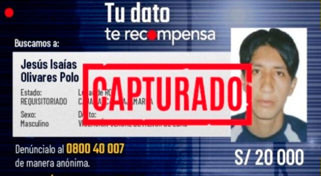 El sujeto fue puesto a disposición de las autoridades solicitantes