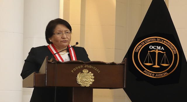 La jefa de la OCMA, Mariem De La Rosa Bedriñana verificará labor del personal de la Corte de Lambayeque