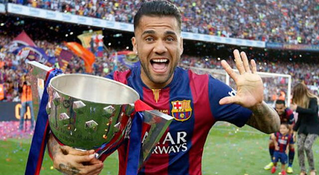 Dani Alves lo ganó todo con el FC Barcelona, por lo que su regreso ilusiona a los culés.
